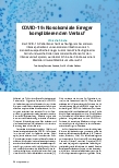 Vorschauseite 1: COVID-19: Nosokomiale Erreger komplizieren den Verlauf