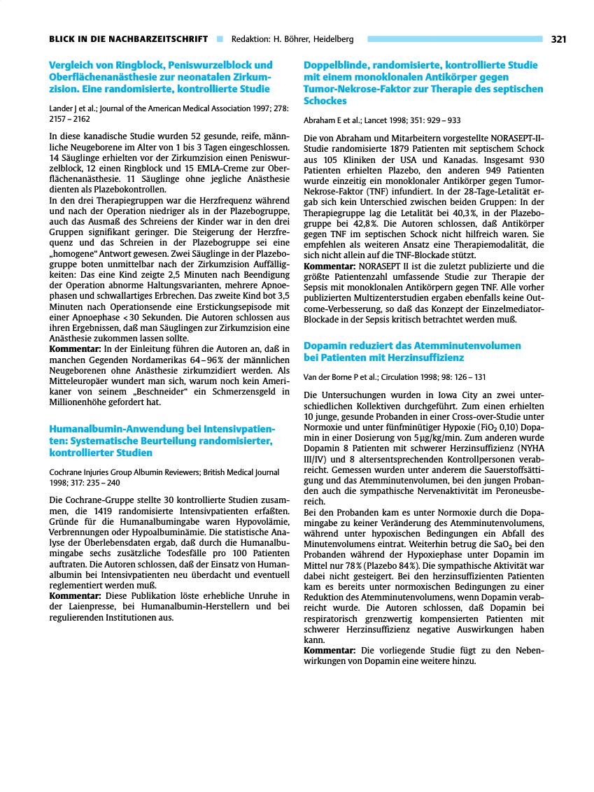 Vorschauseite 1: Blick in die Nachbarzeitschrift