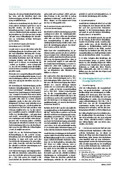 Vorschauseite 6: Zulässigkeit von Zwang zum Schutz des Vollmachtgebers