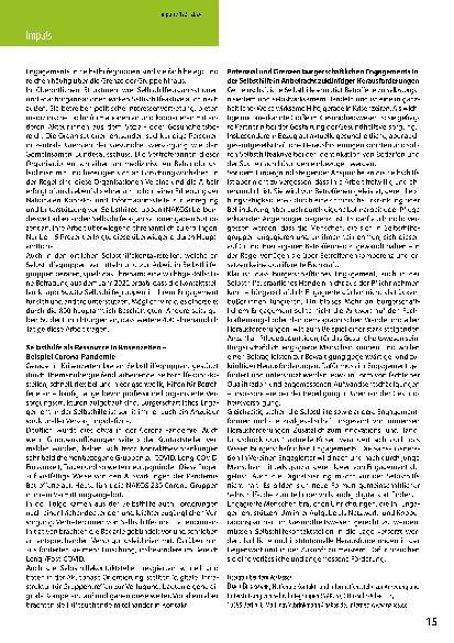 Vorschauseite 2: Bürgerschaftliches Engagement in der gesundheitsbezogenen, gemeinschaftlichen Selbsthilfe