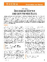 Vorschauseite 1: Der eigene Körper und der fremde Blick