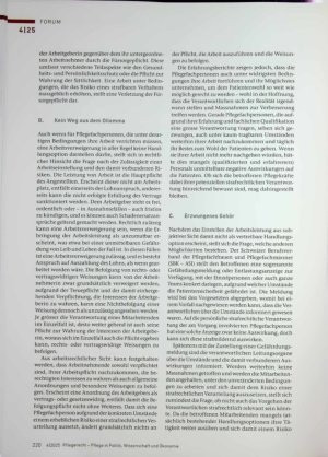 Vorschauseite 2: Arbeitsbedingungen und Patientensicherheit - Strafrechtliche Verantwortung von Arbeitgebenden