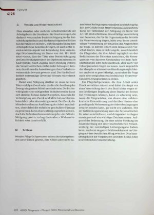 Vorschauseite 4: Arbeitsbedingungen und Patientensicherheit - Strafrechtliche Verantwortung von Arbeitgebenden