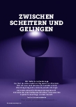 Vorschauseite 1: Zwischen Scheitern und Gelingen