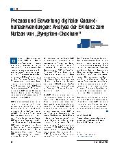 Vorschauseite 1: Prozess und Bewertung digitaler Gesundheitsanwendungen: Analyse der Evidenz zum Nutzen von „Symptom-Checkern“
