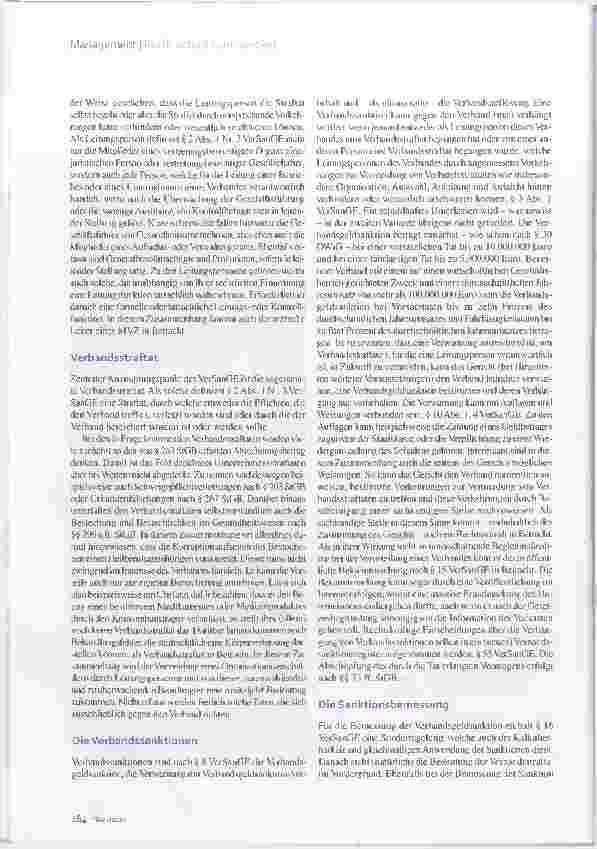 Vorschauseite 3: Verbandssanktionengesetz Neues Strafrecht betrifft auch Krankenhäuser.