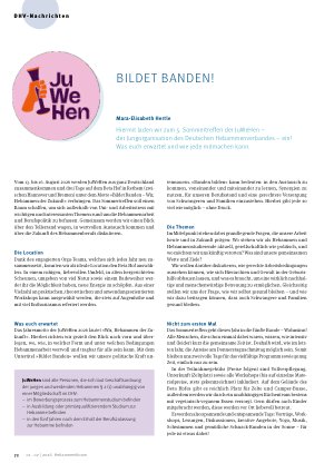 Vorschauseite 1: Bildet Banden!