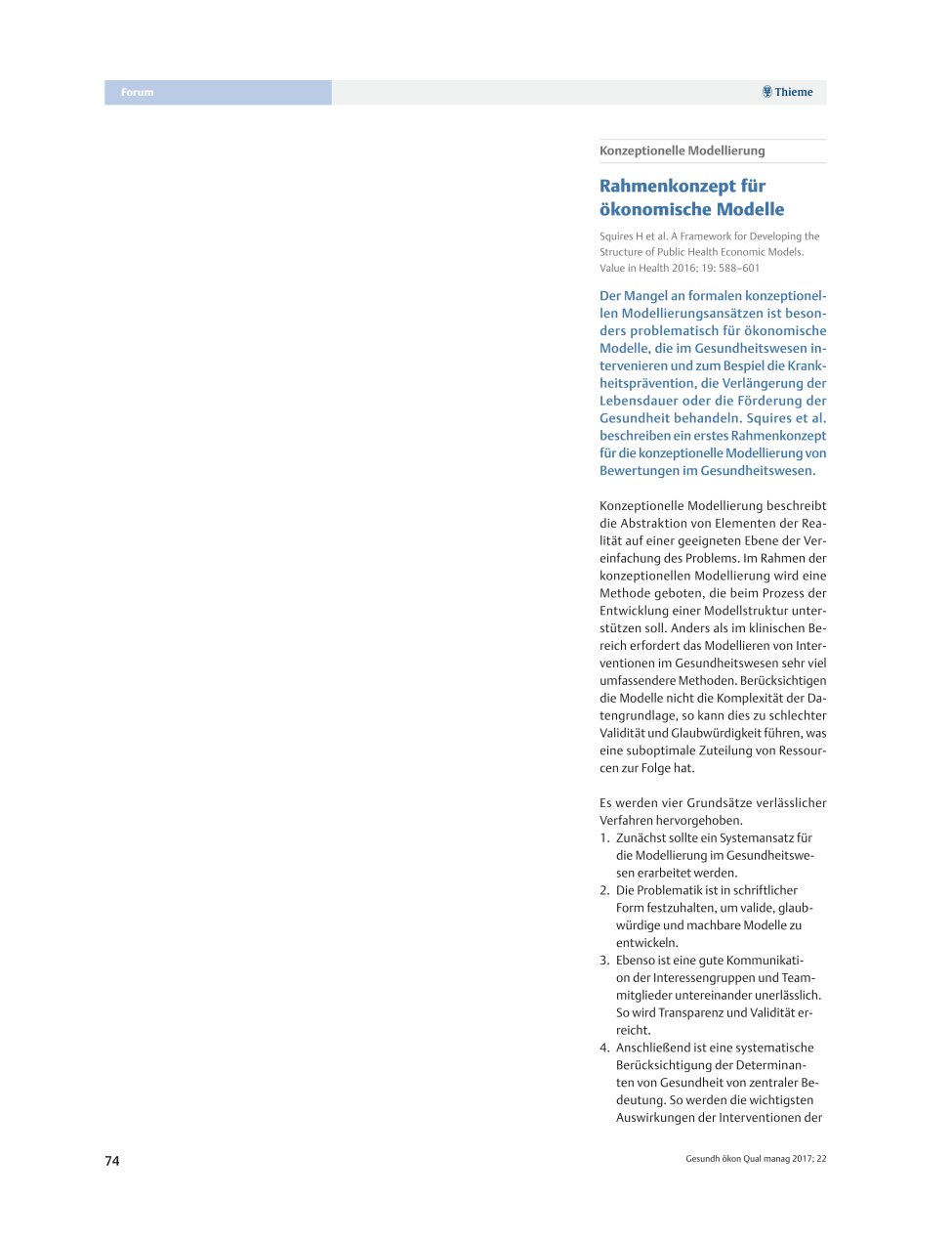 Vorschauseite 1: Konzeptionelle Modellierung – Rahmenkonzept für ökonomische Modelle