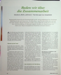 Vorschauseite 1: Reden wir über die Zusammenarbeit.