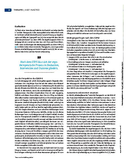 Vorschauseite 3: Den therapeutischen Werkzeugkasten nutzen.