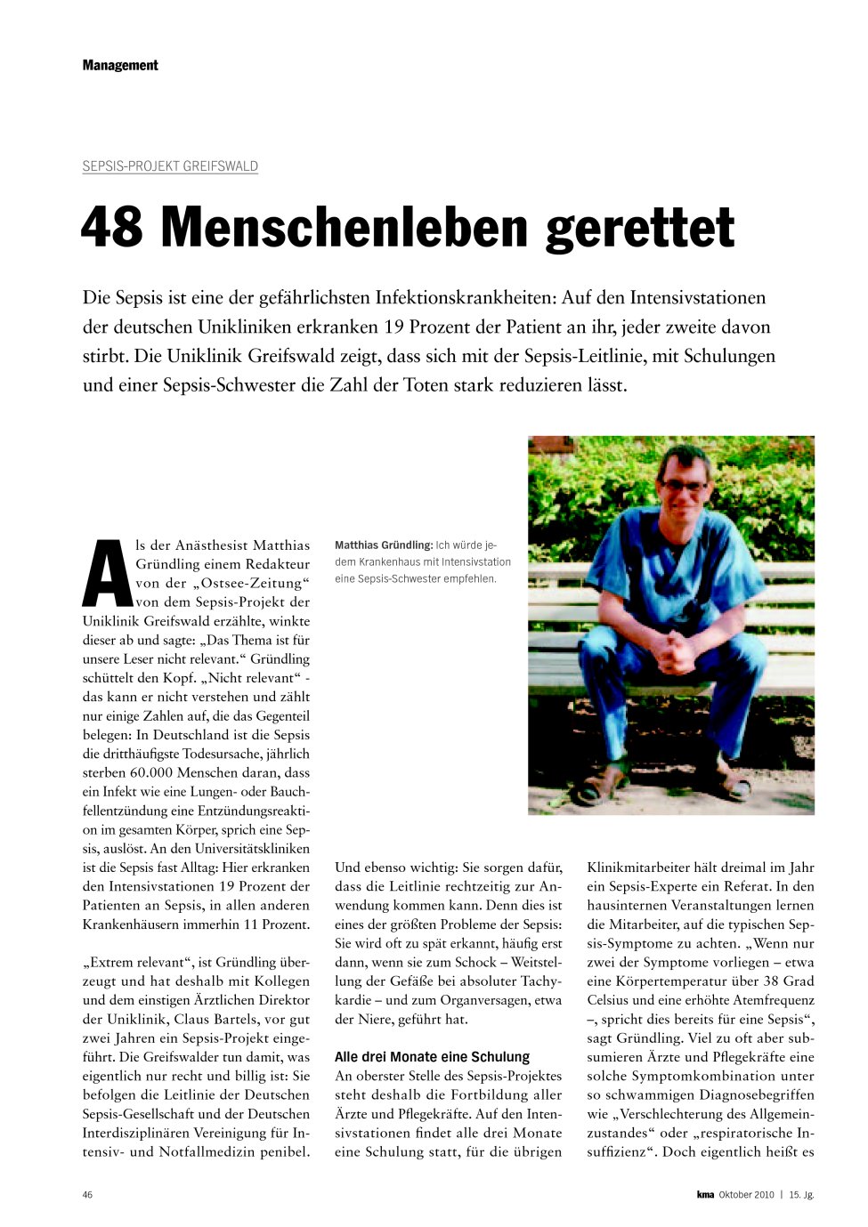 Vorschauseite 1: 48 Menschenleben gerettet