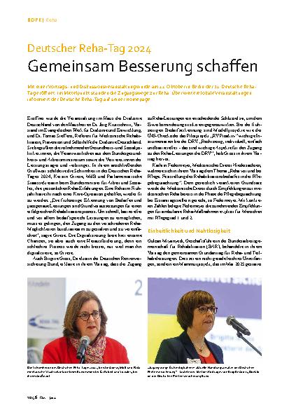 Vorschauseite 3: Nachrichten, Positionen, Berichte