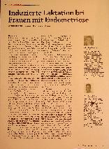 Vorschauseite 1: Induzierte Laktation bei Frauen mit Endometriose