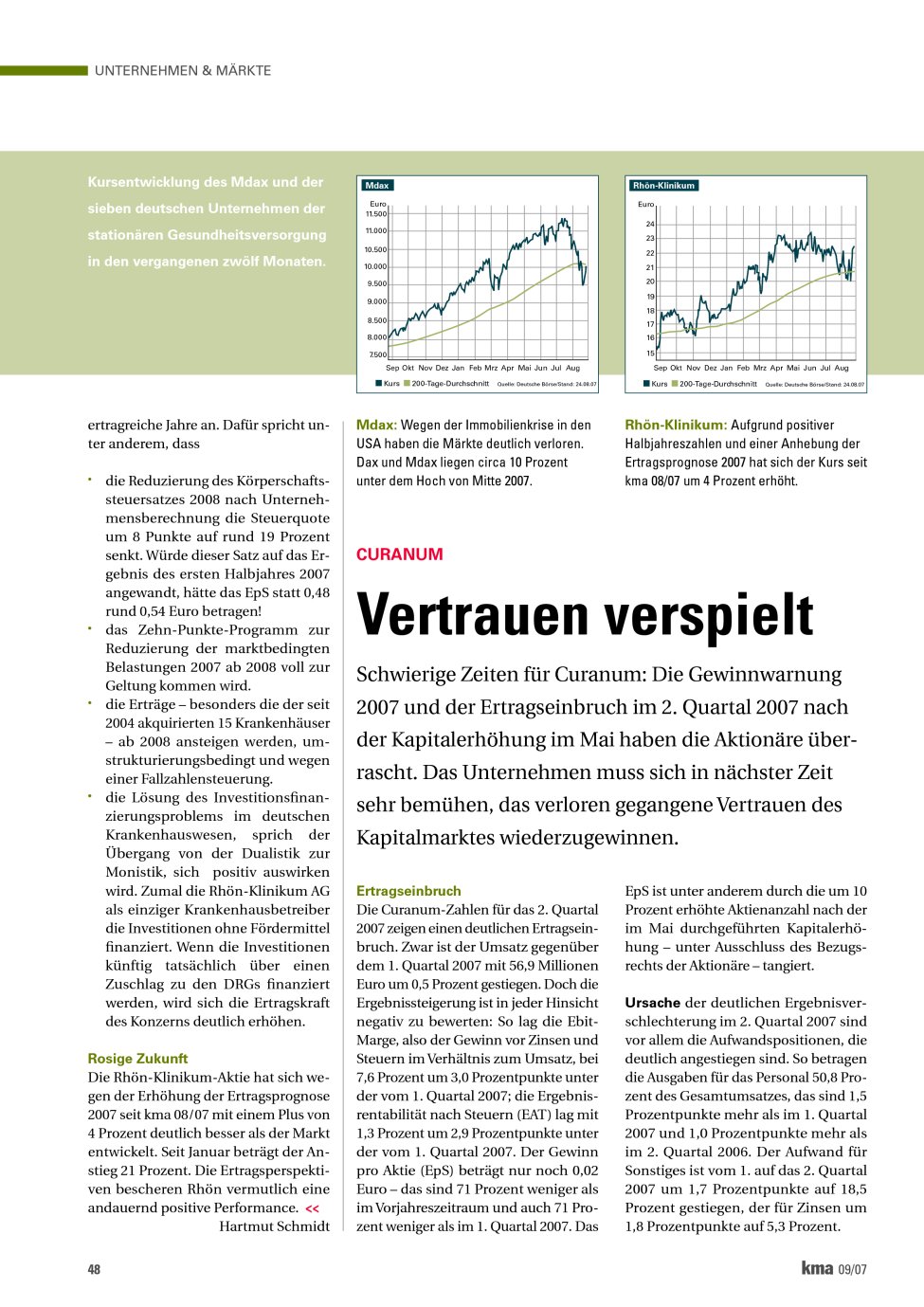 Vorschauseite 1: Vertrauen verspielt