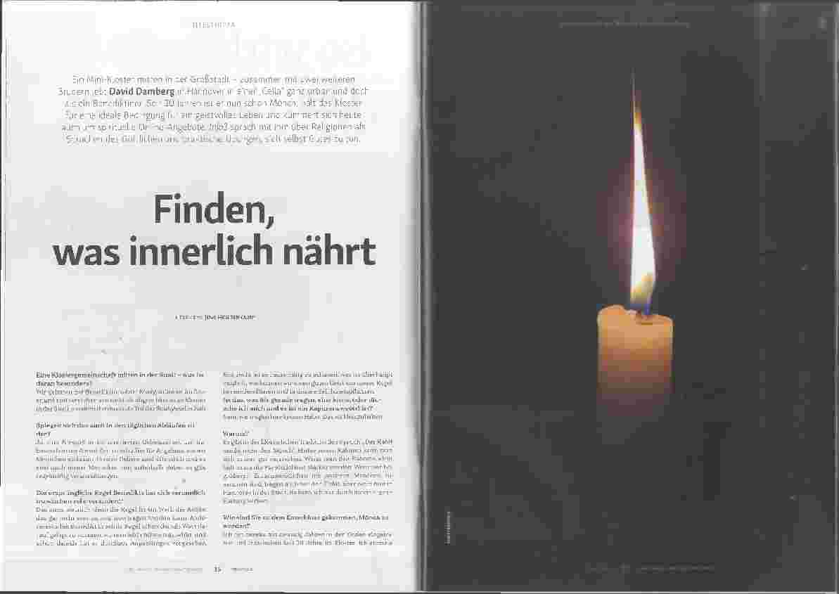 Vorschauseite 1: Finden, was innerlich nährt.