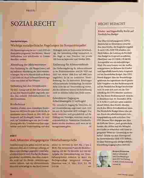 Vorschauseite 1: Pandemiefolgen