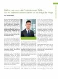 Vorschauseite 1: 15 Maßnahmen gegen den Personalmangel: Teil 4 - Nur mit Selbstbewusstsein stärken wir das Image der Pflege