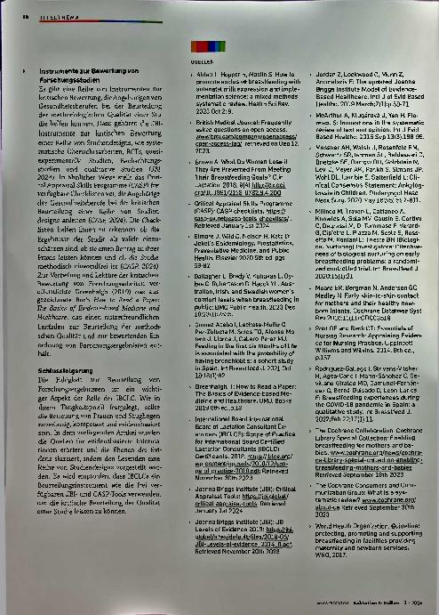 Vorschauseite 5: Kritische Bewertung der Forschung