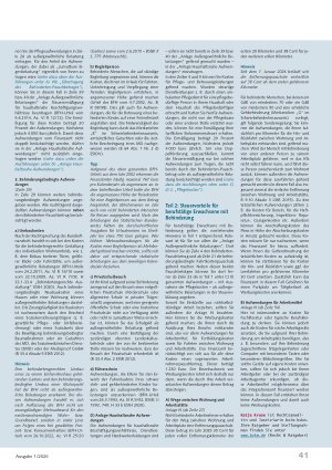 Vorschauseite 6: Pflegereform, Eingliederungshilfe, neuer Rechtsratgeber und interessante Veranstaltungen des bvkm