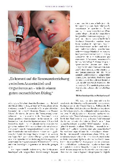 Vorschauseite 5: Homöopathie am Werk