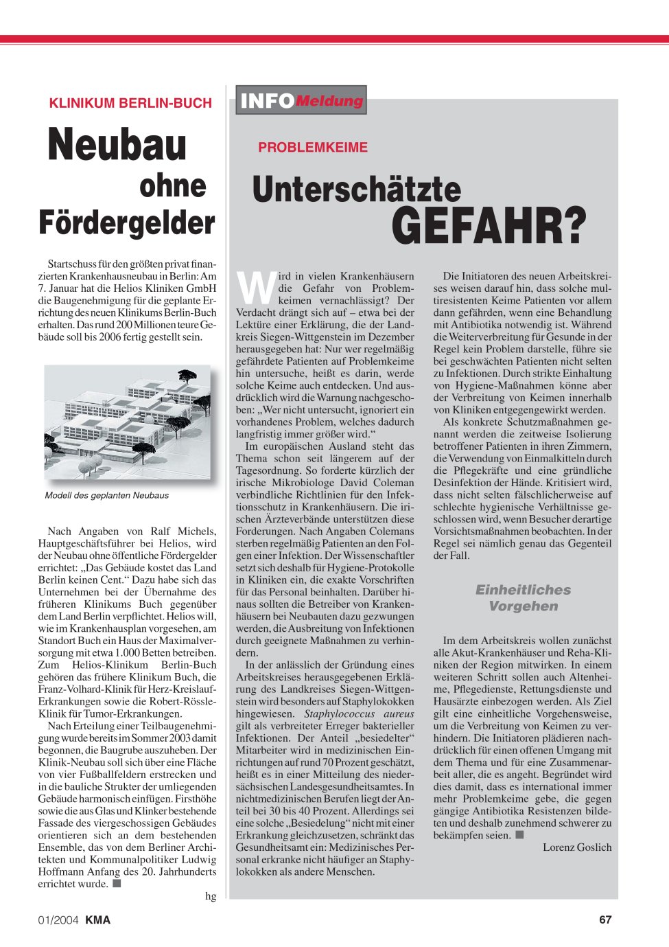 Vorschauseite 1: Neubau ohne Fördergelder