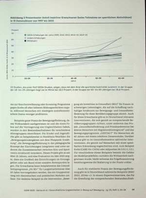 Vorschauseite 6: Gesundheitliche Ungleichheiten in Bezug auf Bewegung