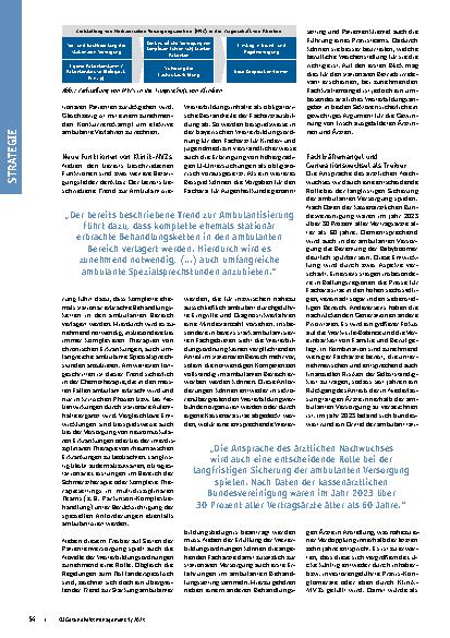 Vorschauseite 2: Zukunftsmodell Klinik-MVZ? Chancen einer gewinnbringenden Kooperation