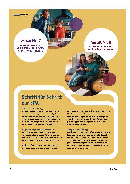 Vorschauseite 5: Die „ePA für alle“ kommt: Die elektronische Patientenakte bringt viele Vorteile