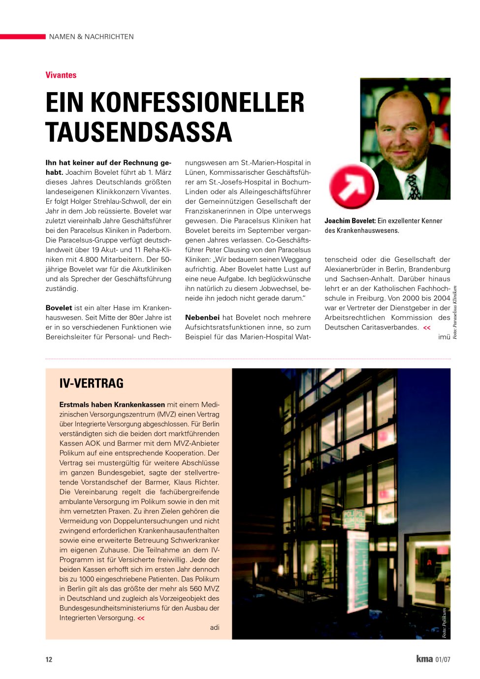 Vorschauseite 1: IV-Vertrag