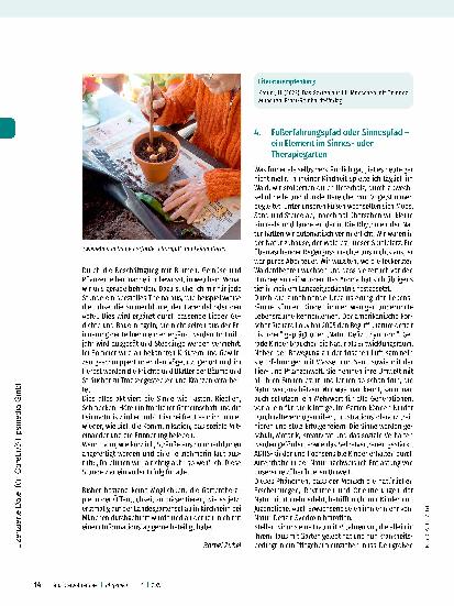 Vorschauseite 5: Methodische Weiterentwicklung der Gartentherapie