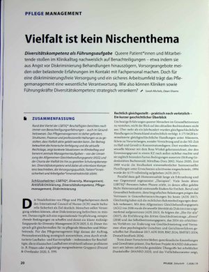 Vorschauseite 1: Vielfalt ist kein Nischenthema