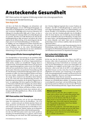 Vorschauseite 1: Ansteckende Gesundheit