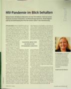 Vorschauseite 1: HIV-Pandemie im Blick behalten