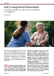 Vorschauseite 1: Auf zu magischen Momenten! Von der Rückeroberung der Arbeitszufriedenheit im Pflegeberuf