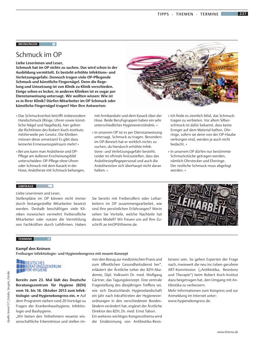 Vorschauseite 1: Tipps · Themen · Termine