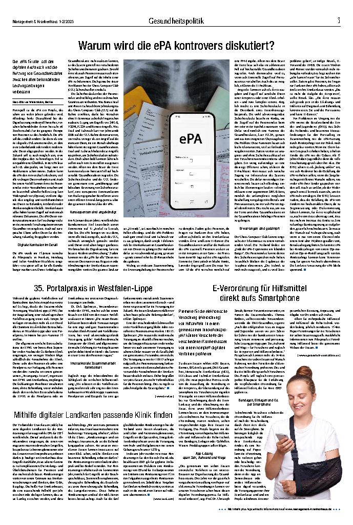 Vorschauseite 2: Gesundheitspolitik