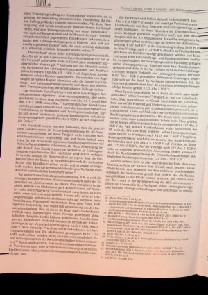 Vorschauseite 3: Im Gestrüpp des § 69 Abs. 2 SGB V: Kollektivoder Wettbewerbsdenken? - Hilfsmittellieferungen als Prüfstein
