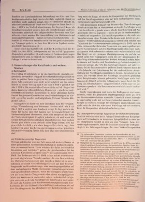 Vorschauseite 5: Im Gestrüpp des § 69 Abs. 2 SGB V: Kollektivoder Wettbewerbsdenken? - Hilfsmittellieferungen als Prüfstein