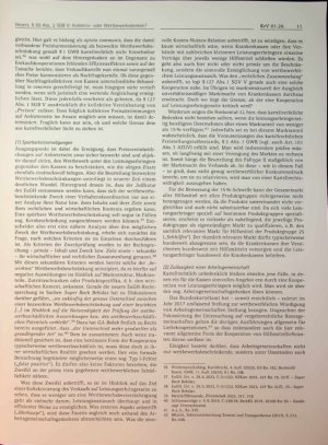 Vorschauseite 6: Im Gestrüpp des § 69 Abs. 2 SGB V: Kollektivoder Wettbewerbsdenken? - Hilfsmittellieferungen als Prüfstein