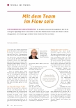 Vorschauseite 1: Mit dem Team im Flow sein