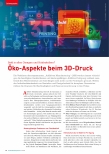 Vorschauseite 1: Öko-Aspekte beim 3D-Druck Bald in allen Garagen und Hobbykellern?
