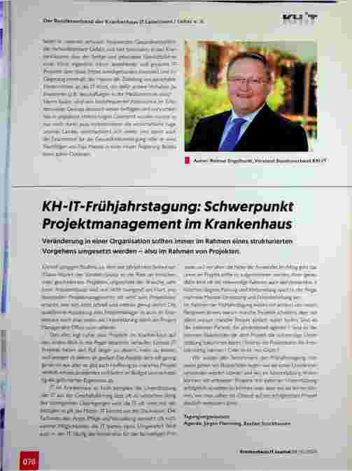 Vorschauseite 3: Herr Spahn nimmt viel Geld in die Hand, um die Krankenhäuser digitaler und innovativer zu machen!