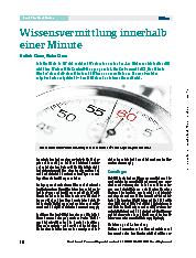 Vorschauseite 1: Wissensvermittlung innerhalb einer Minute
