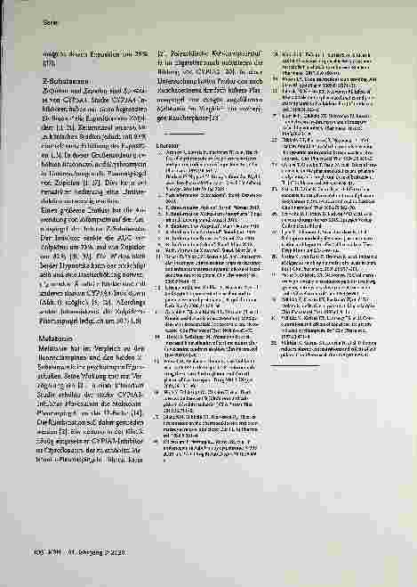 Vorschauseite 2: Das Interaktionspotenzial der Hypnotika