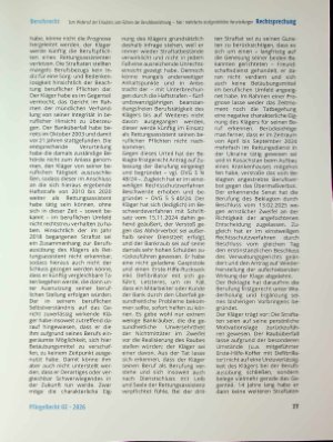 Vorschauseite 6: Zum Widerruf der Erlaubnis zum Führen der Berufsbezeichnung - hier: mehrfache strafgerichtliche Verurteilungen
