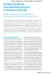 Vorschauseite 1: Strukturwandel der Gesundheitsversorgung in ländlichen Räumen: Warum "Accessibility" ein wichtiges Kriterium zur Versorgung von Menschen mit Diabetes Typ 2 ist.