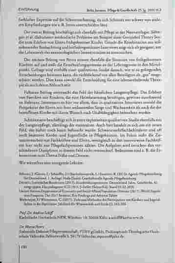 Vorschauseite 2: Schwerpunkt: Pädiatrische Pflege