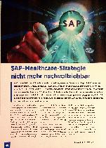 Vorschauseite 1: SAP-Healthcare-Strategie nicht mehr nachvollziehbar