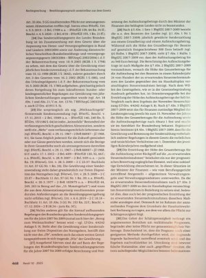 Vorschauseite 4: Zum Beamtenrecht Besoldungsanspruch unmittelbar aus dem Gesetz