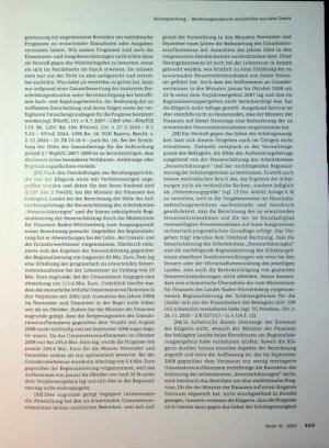 Vorschauseite 5: Zum Beamtenrecht Besoldungsanspruch unmittelbar aus dem Gesetz